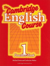 kniha TheCambridge English Course Practice book, Státní pedagogické nakladatelství 1991