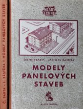 kniha Modely panelových staveb, Mladá fronta 1957