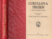 kniha Lukullova třešeň a jiné rumunské novely, Jos. R. Vilímek 1926