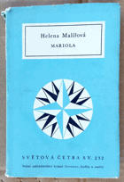 kniha Mariola, SNKLHU  1960