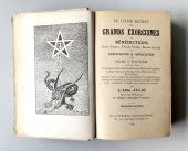 kniha Le Livre secret des grands exorcismes Tajná kniha exorcizmu a obranné magie , Henri Durville, Paris 1920