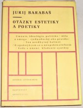 kniha Otázky estetiky a poetiky, Slovenský spisovateľ 1978