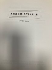 kniha Arboristika II. Výsadba dřevin, VOŠ Za a SZaš MĚLNÍK 2008