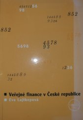 kniha Veřejné finance v České republice, Akademické nakladatelství CERM 2007