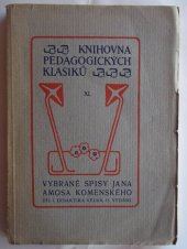 kniha Jana Amosa Komenského Didaktika velká, Dědictví Komenského 1930