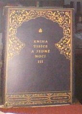 kniha Kniha Tisíce a jedné noci 3., Československá akademie věd 1959