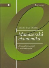 kniha Manažerská ekonomika, Grada 2001