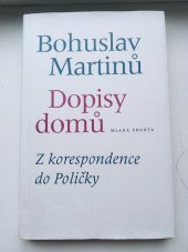 kniha Dopisy domů z korespondence do Poličky, Mladá fronta 1996