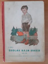 kniha Školák Kája Mařík díl III., Občanská tiskárna 1943