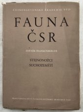 kniha Fauna ČSR. Sv. 14, - Stejnonožci suchozemští - Oniscoidea, Československá akademie věd 1959