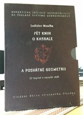 kniha Pět knih o kabale, Půdorys 1997