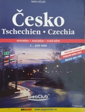 kniha Autoatlas Česko = Tschechien = Czechia 1:200 000  podrobná automapa, rejstřík sídel, průjezdní plány měst, GPS , SHOCart 2003