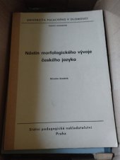 kniha Nástin morfologického vývoje českého jazyka, SPN 1981