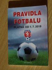 kniha Pravidla fotbalu platná od 1. 7. 2018, Olympia 2018