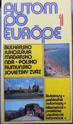 kniha Autom po Európe 1. - Bulharsko, Juhoslávia, Maďarsko, NDR, Pol’sko, Rumunsko, Sovietsky zväz, Šport 1988