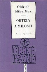 kniha Ortely a milosti Verše z let 1946-1958, Československý spisovatel 1958