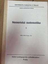 kniha Numerická matematika I, SPN 1981