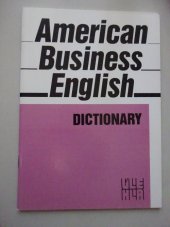 kniha American business English., Úlehla 1991