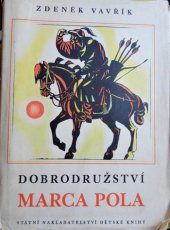 kniha Dobrodružství Marca Pola, SNDK 1963