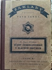 kniha Dějiny Československé v hlavních obrysech Historický náčrt, Vesmír 1923