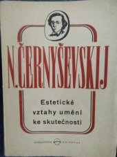 kniha Estetické vztahy umění ke skutečnosti, Svoboda 1946