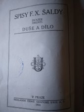 kniha Duše a dílo podobizny a medailony, Česká grafická Unie 1922