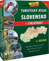 kniha Turistický atlas Slovensko + cysklotrasy 1:50 000, SHOCart 2018