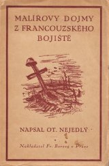 kniha Malířovy dojmy z francouzského bojiště, Fr. Borový 1921