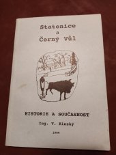 kniha Statenice a Černý Vůl historie a současnost, Obecní úřad ve Statenicích 1999