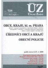 kniha Obce, kraje, hl. m. Praha Úředníci obcí a krajů ; Obecní policie : podle stavu k 27.4.2009, Sagit 