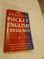 kniha Pocket english thesaurus, Penguin Books 1985
