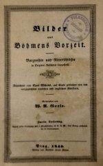 kniha Bilder aus Bohmens Vorzeit., Gotlieb Haase 1840