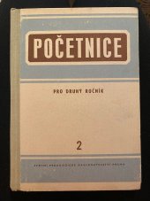 kniha Početnice pro druhý ročník 2. část Pokusná učebnice., SPN 1960