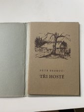 kniha Tři hosté, Vzorná okresní lidová knihovna 1955