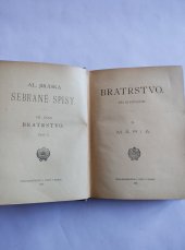 kniha BRATRSTVO Tři rapsodie, J. Otto 1905