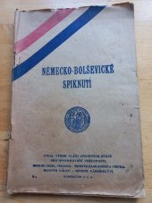 kniha Německo-bolševické spiknutí, Emanuel Voska 1919