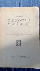 kniha Z Žižkových mladých let, A.B. Černý 1922