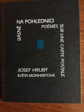 kniha Poèmes sur une carte postale = Básně na pohlednici, Pro libris 2002