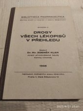 kniha Drogy všech lékopisů v přehledu, Ústřední svaz lékárníků 1948