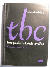 kniha Tuberkulóza hospodářských zvířat, SZN 1959