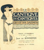 kniha Le Cantique des Cantiques, Librairie Universelle 1905
