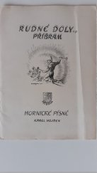 kniha Hornické písně, Rudné doly np. Příbram 1966