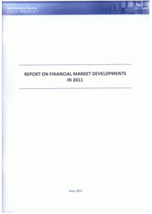 kniha Report on financial market developments in 2011, Ministry of Finance of the Czech Republic 2012