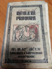 kniha Katolická prvouka pro nižší třídy obecných škol, R. Promberger 1947