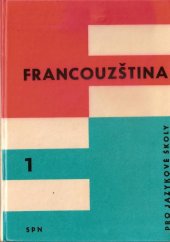 kniha Francouzština pro jazykové školy 1., SPN 1971
