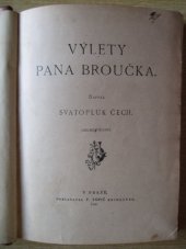 kniha Výlety pana Broučka, F. Topič 1908