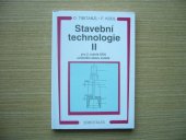 kniha Stavební technologie II pro 2. ročník SOU učebního oboru zedník, Sobotáles 1996