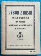 kniha Výbor z básní, Kalich 1926