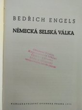 kniha Německá selská válka, Svoboda 1950