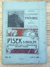 kniha Střední Povltaví a středočeské žulové pohoří Písek s okolím, Edvard Grégr a syn 1906